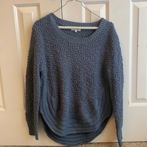 popcorn pullover sweater!